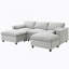 Comfortable U-Shaped Sectional Sofa with Storage and Versatile Design for Relaxation-1537588410