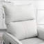 Chaise berçante grise avec matériau - Fauteuil inclinable pivotant à 360 degrés pour le salon et la chambre à coucher-705868722