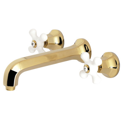 Robinet de salle de bain fixé au mur Metropolitan