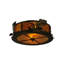 Rustic Lodge 2 - Light Flush Mount