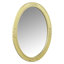 Meuble-lavabo de luxe avec miroir ovale-910379513