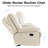 35.4" Wide Manual Glider Rocker Recliner Chair-1776640587