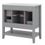 Meuble-lavabo 36 po avec lavabo, armoire de rangement moderne avec une armoire et trois tiroirs