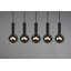 Bond 5-Light Kitchen Island Globe Pendant
