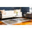 Tapis gris clair tissé à la machine Glasser-1579039154