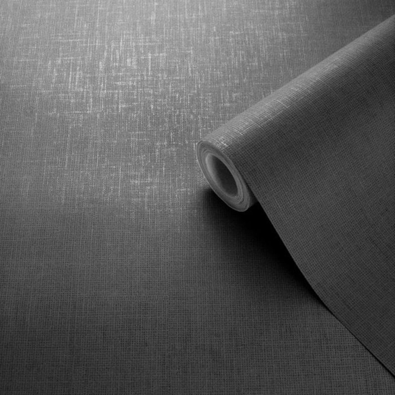 Black Linen Texture HeavyWeight 