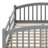 Full Size Montessori Floor Bed With Safety Guardrails, Wood Kids Bed With Slats & Fence And Without Door-2115228429-2122405156