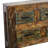 Solid Wood Distressed Sideboard