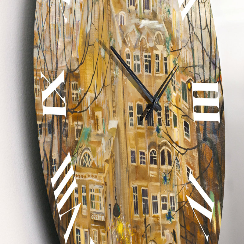 Jardin russe - horloge murale traditionnelle, Petit