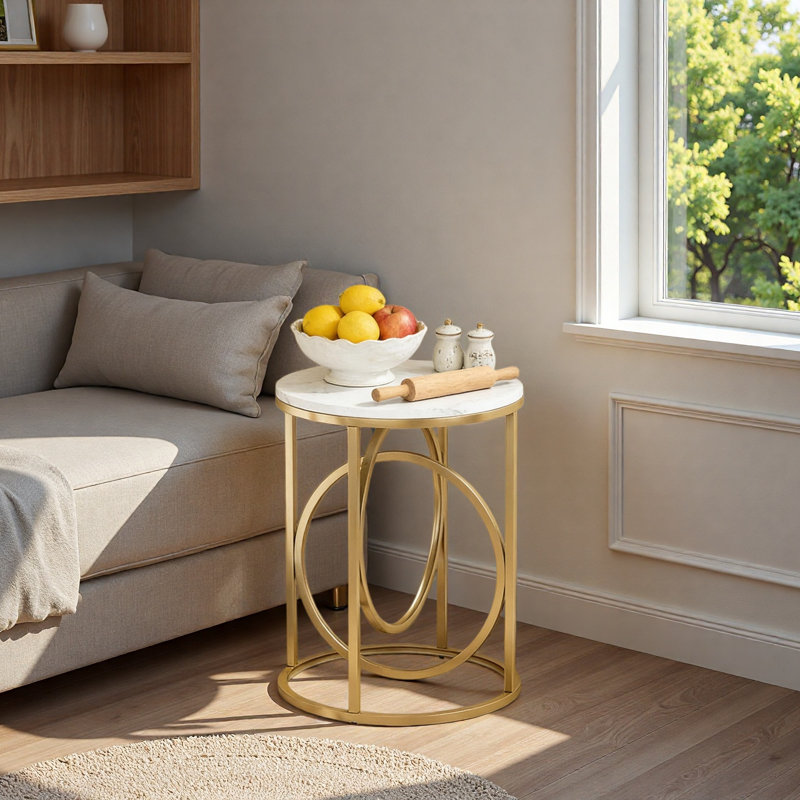 Round Coffee Table,Stylish Sofa Table,Elegant Side Table