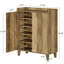 20 Pair Shoe Storage Cabinet