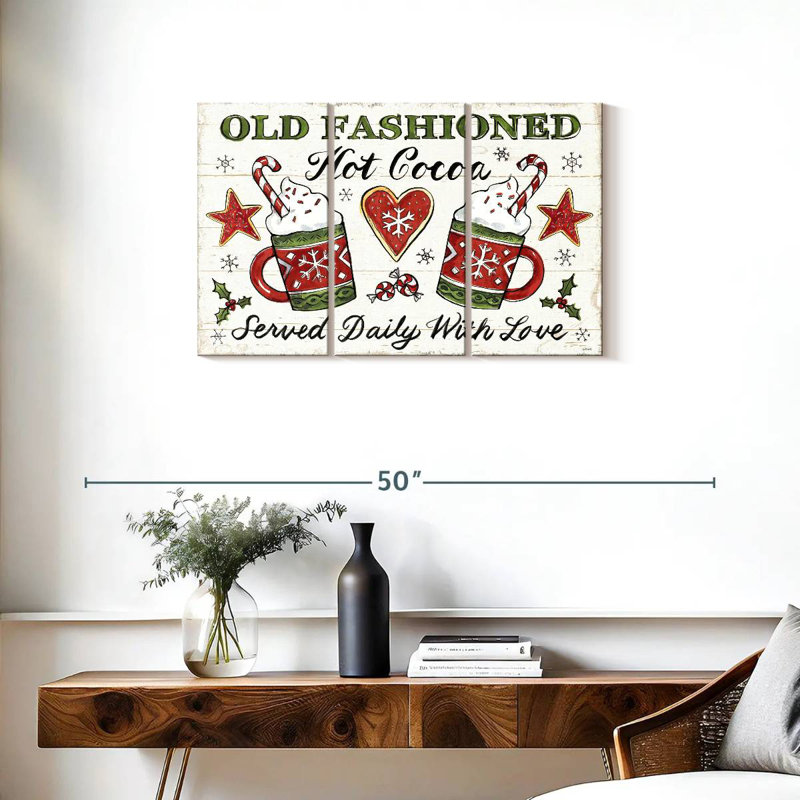 Kema Christmas Treats I Wall Sign, 20" H x 33" W