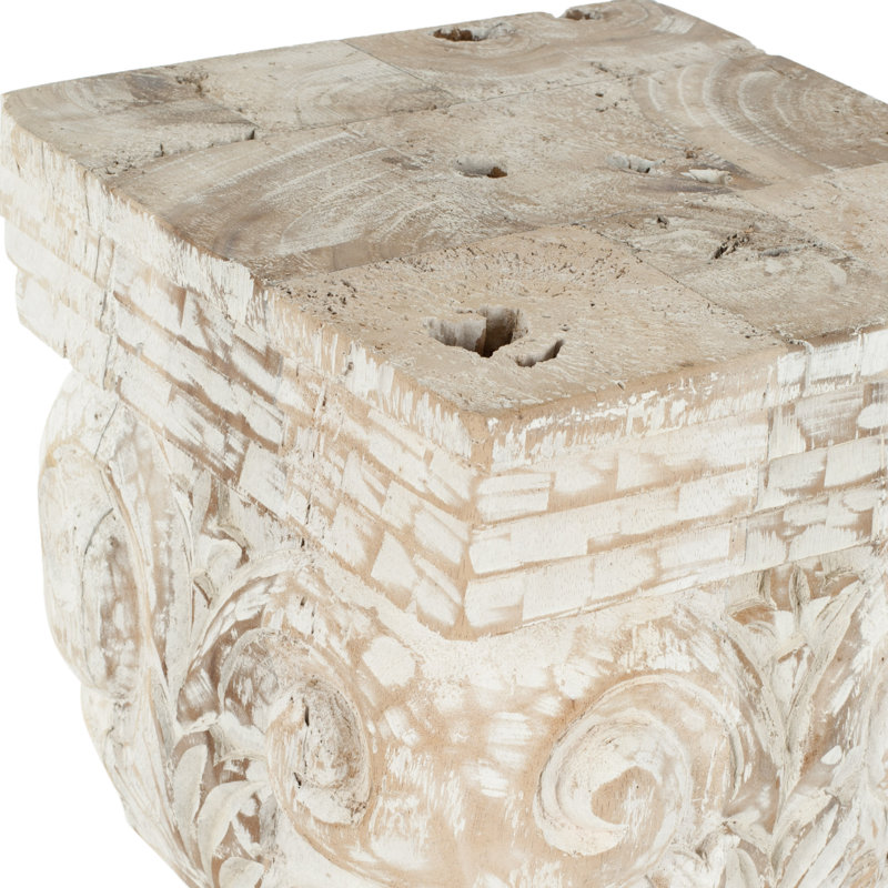 Solid Wood Accent Stool