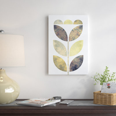 «Golden Flower I» par Michael Mullan, reproduction sur toile tendue