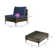 Armless Sofa*2 And Coffee Table