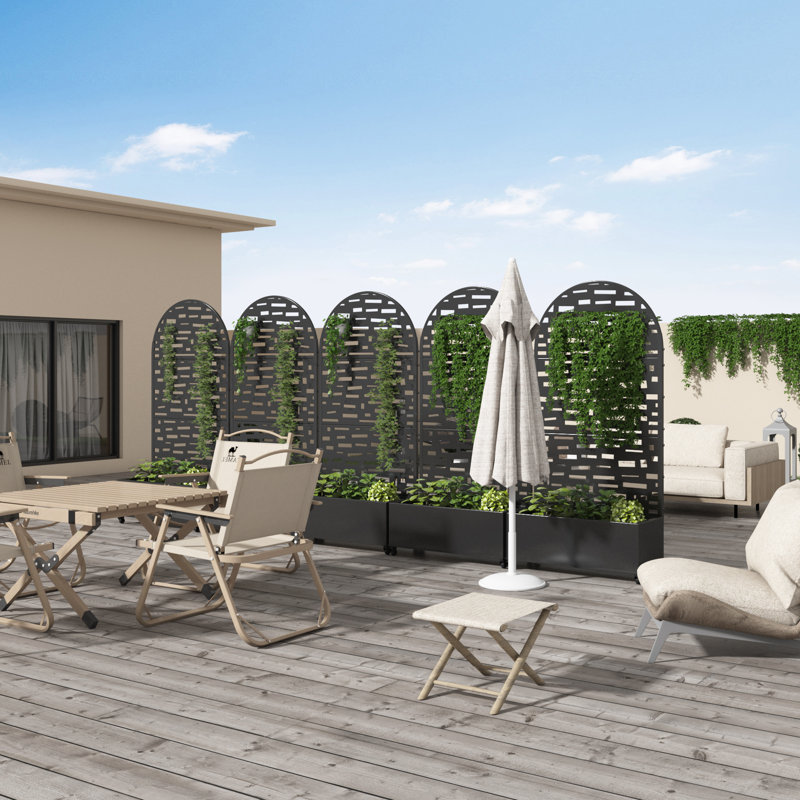 Lit de jardin surélevé Arch, H 72 po x l 35 po x P 16 po