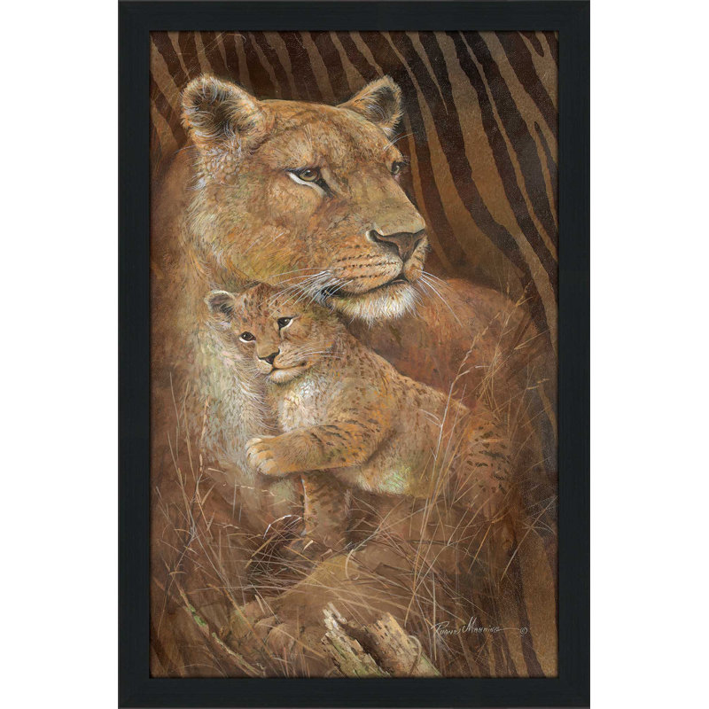 « shadow of love ii », reproduction de peinture à l’huile encadrée, H 27,5 po x l 21,5 po x P 0,75 po