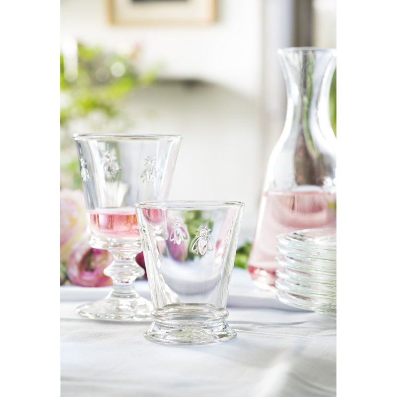 Napoleon Bee Drinking Glass, Clear