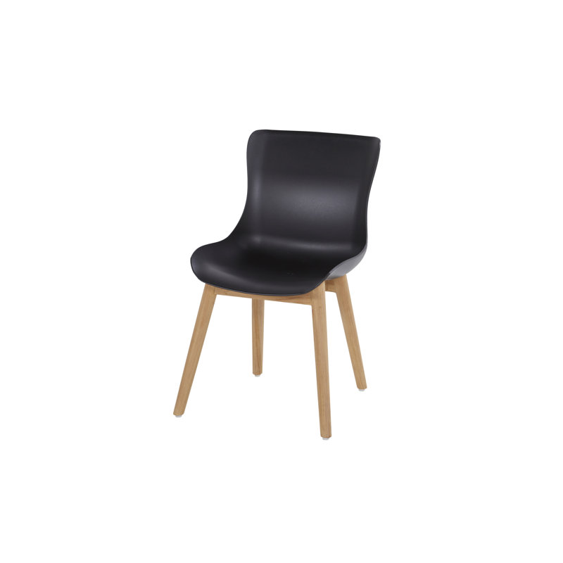 Sophie Oak Dining Chair - Royal White, Black