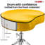 Tabouret de guitare rembourré à 5 cœurs et siège de tambour pour adultes et enfants-114424002