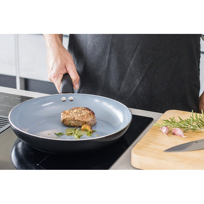 MasterClass Ceramic Non-Stick Eco Fry Pan, 30 cm