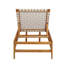 4 chaises longues extérieures