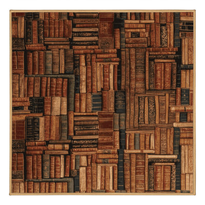 Machine Washable French Brown Area Rug