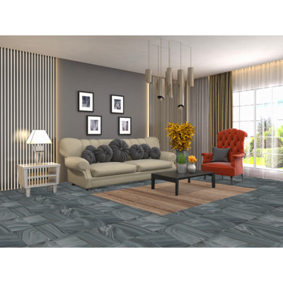 Tapis oriental rayé kilim 4 x 7