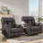 37.8'' W Oversize Top Faux Leather Lift Power Recliner & Home theater With Heat & Massage&2 Cupholders-823612571