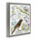 Art mural sur toile flottant local, "Bird regardant" par Jane Maday
