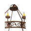Rustic Lodge 16 - Light Chandelier