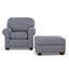 Tobias Chair & Ottoman-443935354
