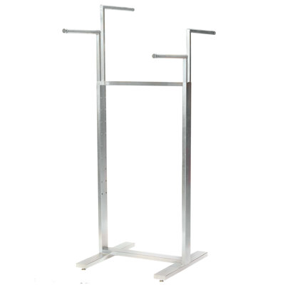 Keyshawn 32'' Metal Industrial Pipe Clothing Rack