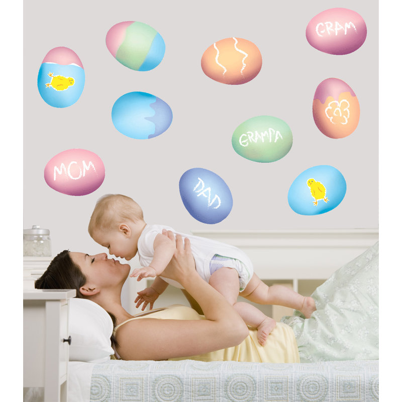 Non-Wall Damaging Wall Decal, 13" H x 10" W