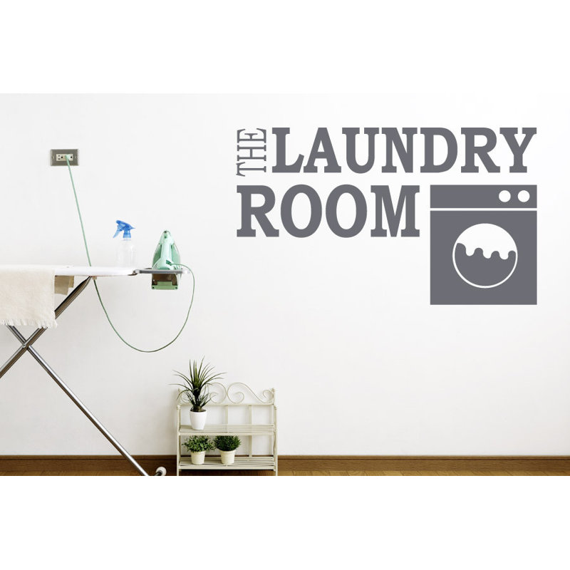 Non-Wall Damaging Wall Decal, Grey, Medium