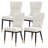 Modern Upholstered Dining Chair with Metal Frame-46129429