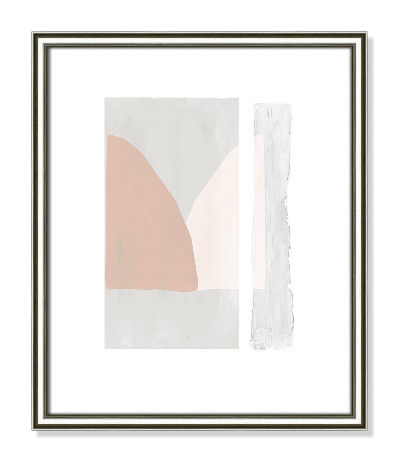 Lora "Soft And Light" Print by Tom Reeves, 19" H x 16" W x 0.88" D, Silver Framed Paper