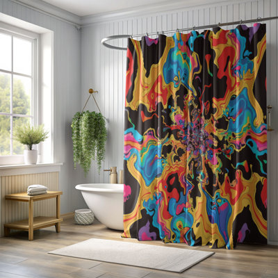 Réfractographe - Rideau de douche Premium
