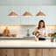 10cm H Metal Cone Lamp Shade-239730616