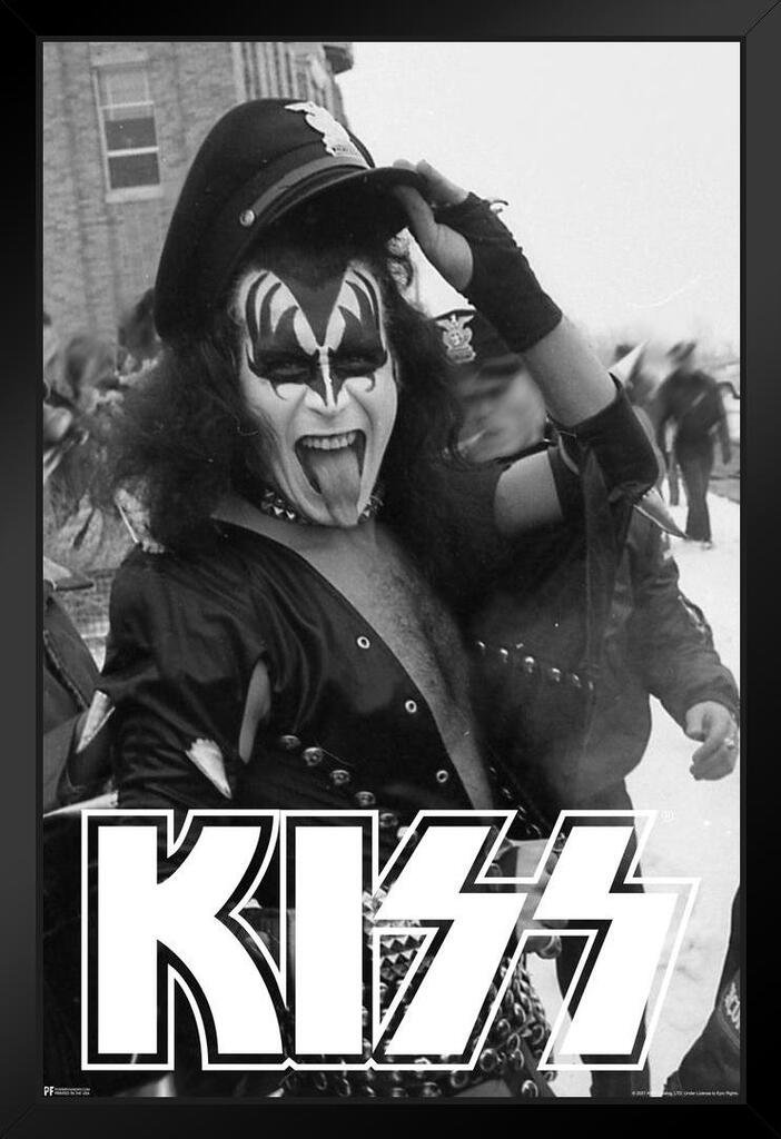 Kiss - Seventies Retro - Vintage Band T-Shirt - Black, Other