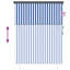 Vidaxl Outdoor Roller Blind Striped Fabric-117470685-117470661