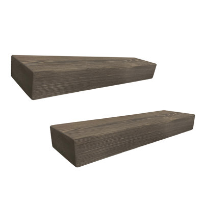 Juna 2 Piece Pine Floating Shelf