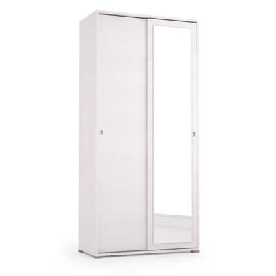 Gurtie 2 Door Manufactured Wood Wardrobe