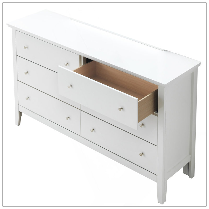 Commode Primo, blanc, Blanc