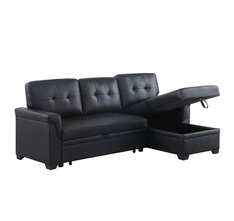 Canapé modulaire réversible en cuir Vegan