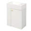 Meuble-lavabo flottant moderne 18,5 po