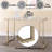 Eddie Sofa Table with Metal Base