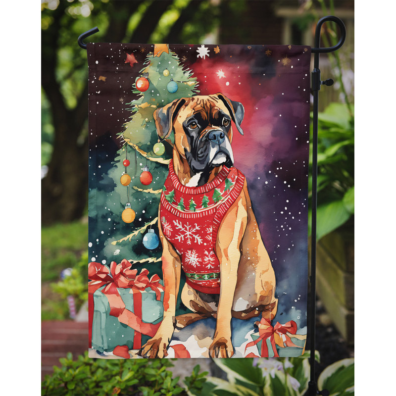 Double Sided Polyester Christmas, 15.5'' H x 11.25'' W