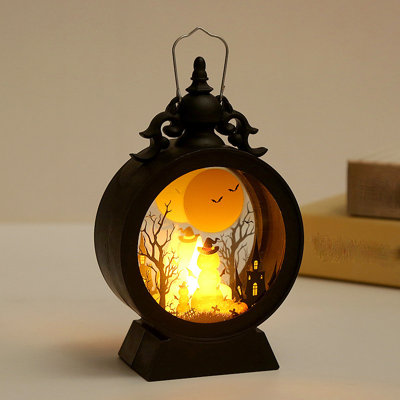 Décorations d'Halloween, lumières du vent, décorations, bougies électroniques à DEL, barres d'Halloween, décoration terrifiante, décorations suspendues