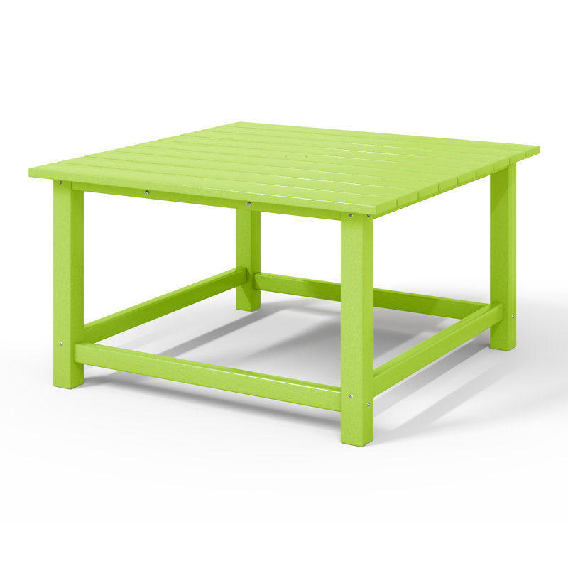 Table basse carrée 31 po Vinnie, Vert